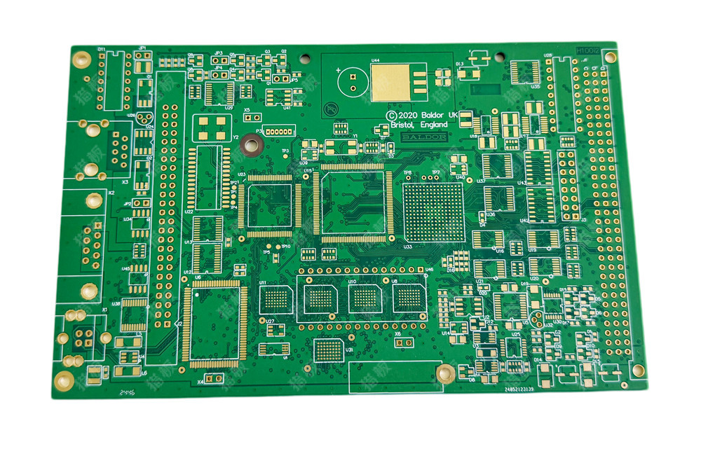 12层板 FR-4 板厚1.6mm 最小孔0.2mm 线宽线距33mil 沉金 哑绿-1.jpg