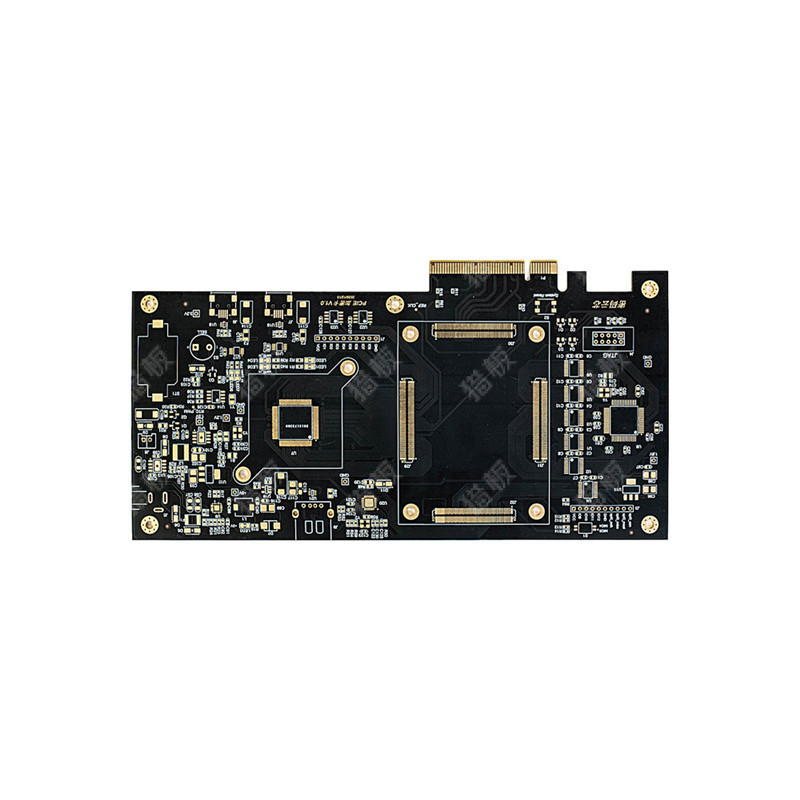 六层 1.6mm 0.2微孔 1u沉金 哑黑 多段阻抗DSC06879.jpg